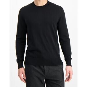 BLDWN Lesh Crewneck Sweater Black Size XS Men's Wool/Cotton Blend Pullover NEW